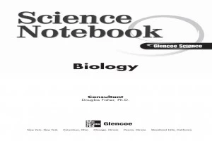 Biology Science Notebook